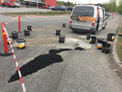 KonePappis - Asfaltinpaikkaus